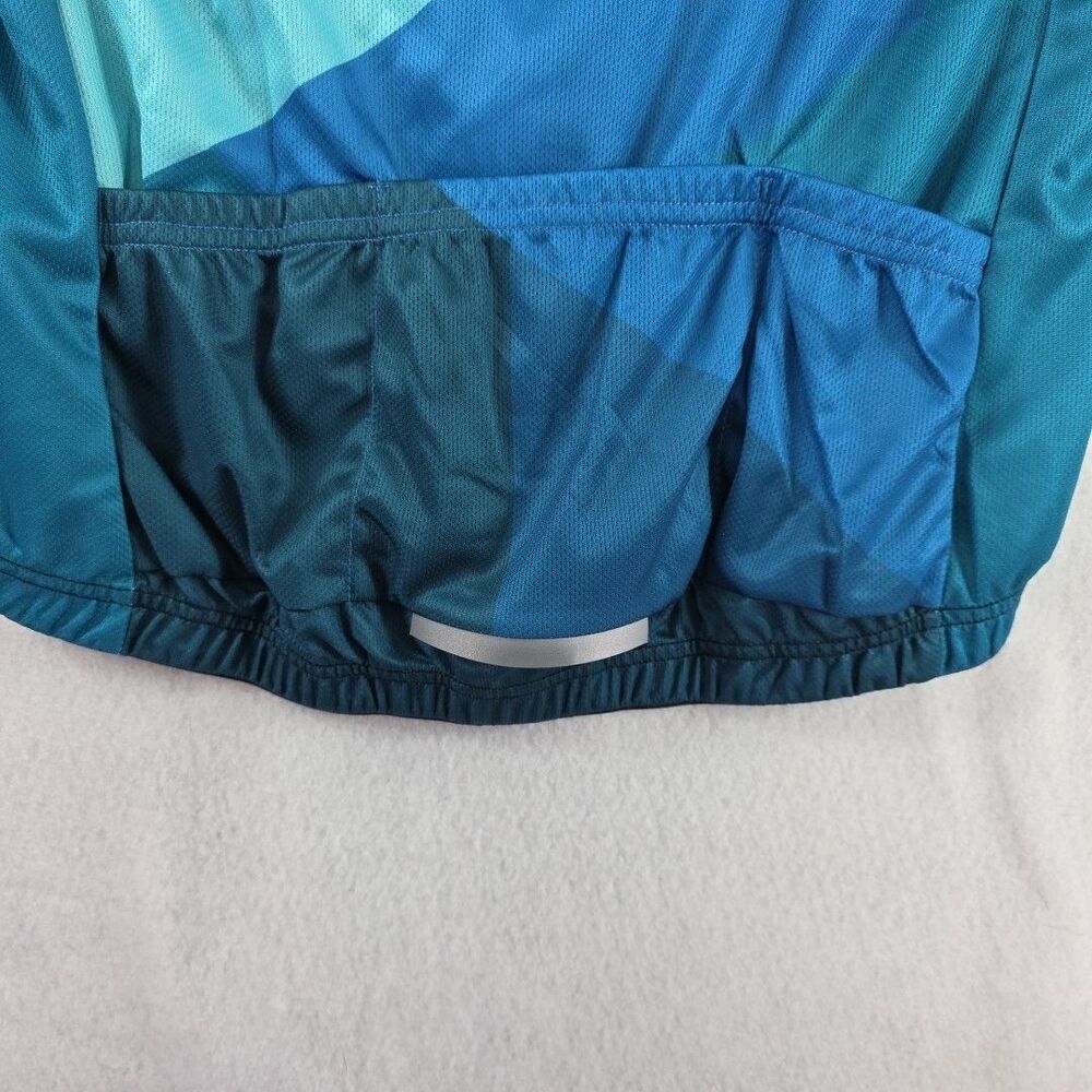 Cycling CyCling Jersey Jacket Women's XL Long Sleeve Full Zip Green NWT - Picture 4 of 6